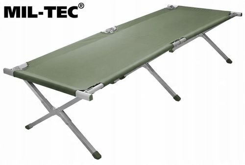 Łóżko turystyczne MIL-TEC KANADYJKA 210X70X42 cm na obóz do 120kg Oliwkowe na Arena.pl