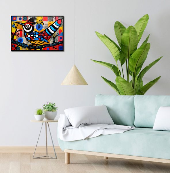 Plakat 60x40cm Ptak Na Wznak zdjęcie 4