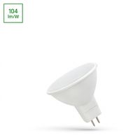 LED MR16 12V 4W SMD NW Z MLECZNĄ SZYBKĄ SPECTRUM