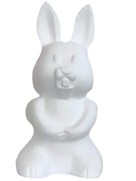 Zając styropianowy 24 cm zdjęcie 1