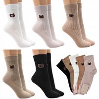 Stopki damskie bawełniane SKARPETKI PREMIUM