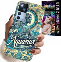 ETUI DO XIAOMI 12T / 12T PRO - ZNAK ZODIAKU, WODNIK, ASTRONOMIA PLECKI