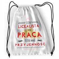 Plecak Dla Licealisty Sportowy Szkolny Worek Torba Z Nadrukiem Ze Zdjęciem