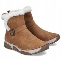 Śniegowce damskie Rieker 45966-20 BROWN brązowe EKO SKÓRA R..40