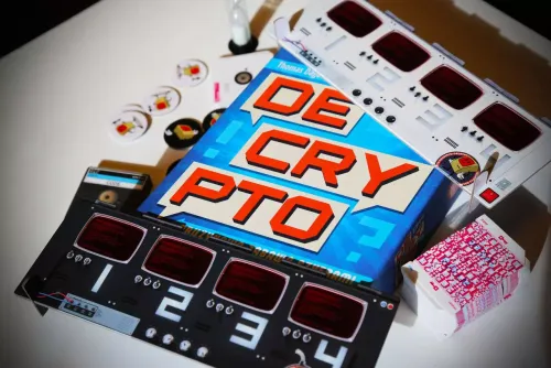 Decrypto Gra słowna dla dzieci i dorosłych szyfrowanie i odgadywanie haseł na Arena.pl