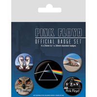 Zestaw przypinek Pink Floyd
