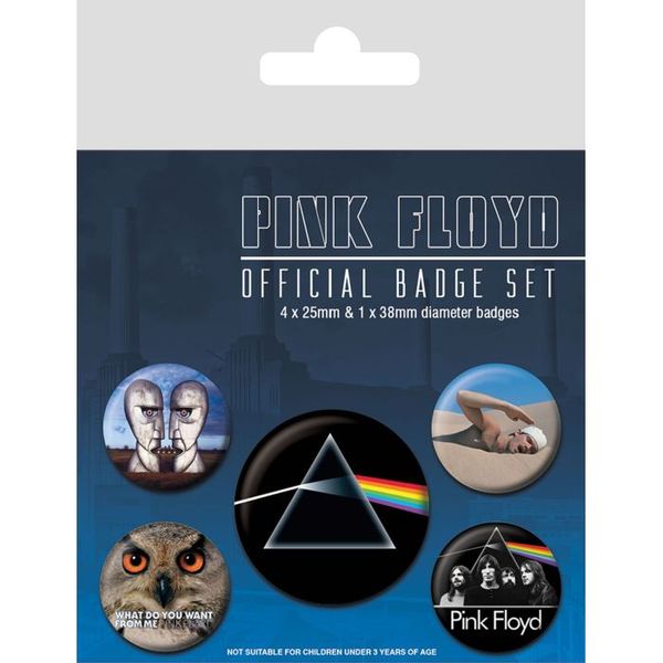Zestaw przypinek Pink Floyd zdjęcie 1