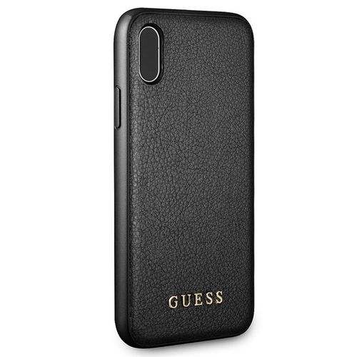 Guess Iridescent - Etui iPhone X (czarny) na Arena.pl
