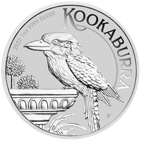 Kookaburra 1 uncja Srebra 2022