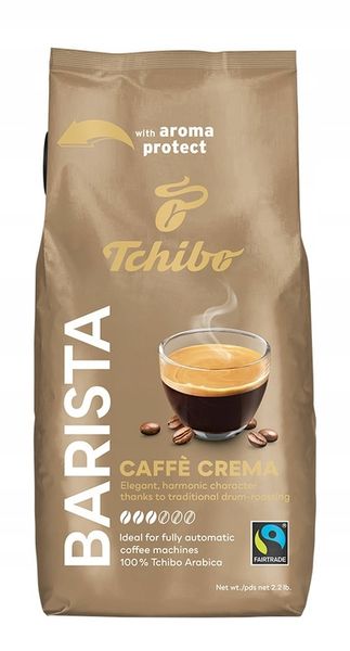 Kawa ziarnista Tchibo Barista Caffe Crema 1kg zdjęcie 1