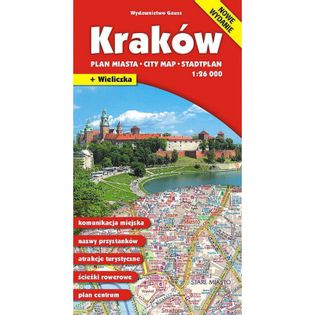 Kraków. Plan miasta 1:26000 wyd. 18 Opracowanie zbiorowe