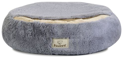 legowisko dla psa fluffy 80 cm jasnoszare na Arena.pl