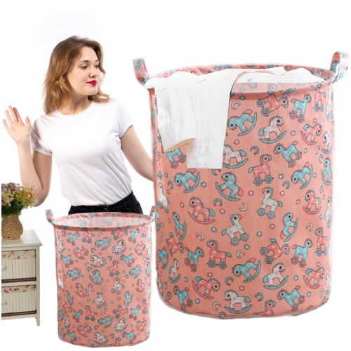 Kosz na zabawki klocki do pokoju uniwersalny pojemny organizer worek na Arena.pl