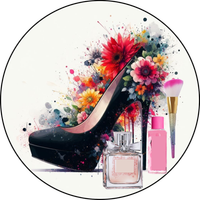 Opłatek na tort Buty Szpilki Whisky Drink Kwiaty Urodziny 18 30 40 50 60