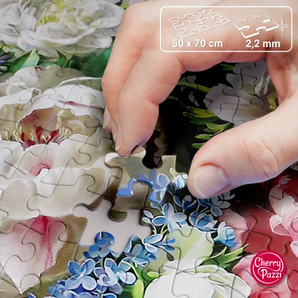 Puzzle 1000 elementów. Bukiet glamour 30134 zdjęcie 5