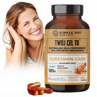 CURCUMIN CARE NovaSOL 720mg KURKUMA KURKUMINA PŁYNNA MICELARNA 60 Kapsułek