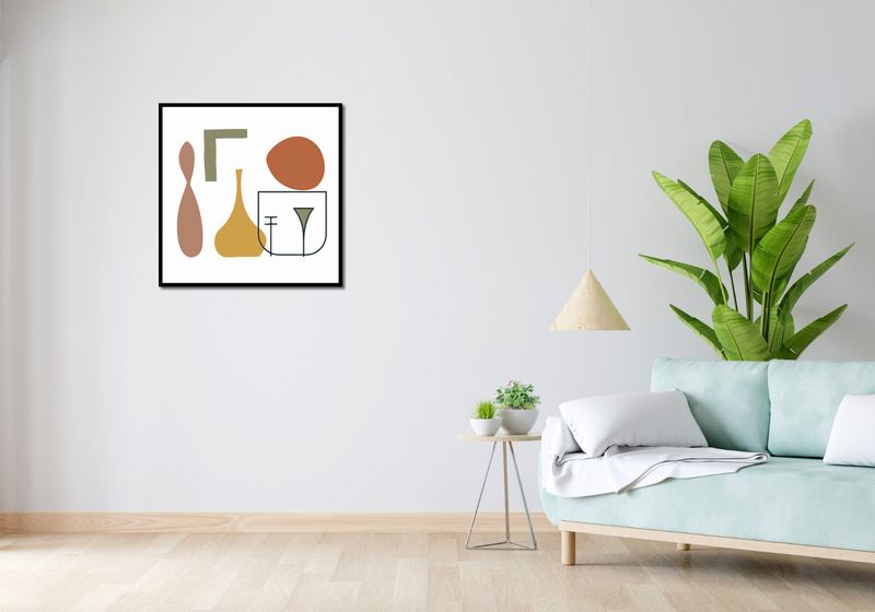 Plakat 70x70cm Naczynia zdjęcie 4