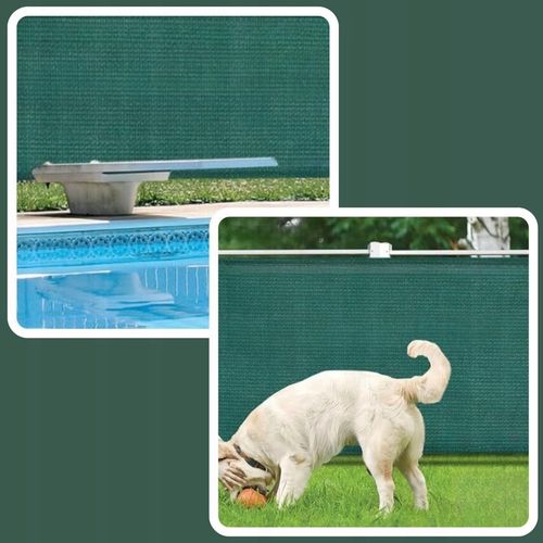 SIATKA CIENIUJĄCA 1,5x10m MASKUJĄCA 62% OSŁONA MATA NA OGRODZENIE PŁOT +UV na Arena.pl