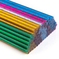 Klej do pistoletu 11mmx20cm Happy Color brokatowy 1kg