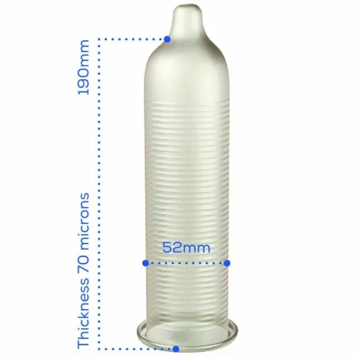 pasante calor 144 szt. - anatomiczne prezerwatywy z efektem rozgrzewającym na Arena.pl