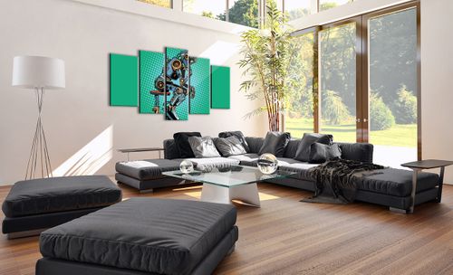 Obraz Na Płótnie - Robot Myślenie - 160X85 Cm - Ea160X85-3194 na Arena.pl