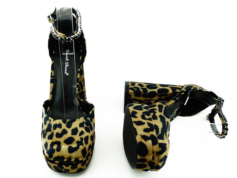 Buty na platformie panterka platformy 36 zdjęcie 4