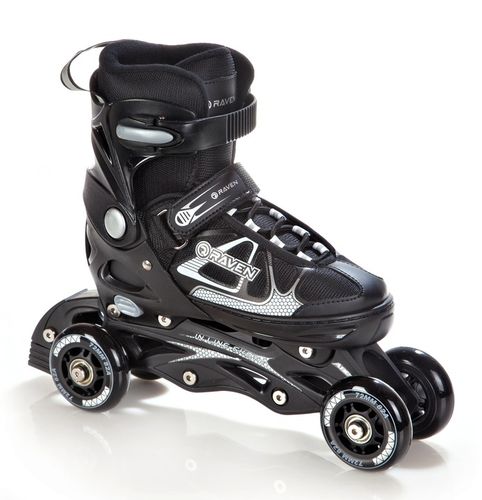 Rolko-Wrotki 3w1 Regulowane RAVEN Spirit Black/White 37-40 na Arena.pl