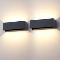 Żarówka Klighten A310/3-3000K, 30 W, IP65, kolor antracytowy, 2 szt.