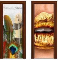 Naklejka samoprzylepna Okleina na Drzwi Szafę 3D