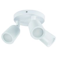 Białe reflektorki BOGNA 03986 Ideus nowoczesna lampa do jadalni