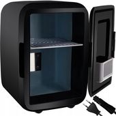Lodówka Przenośna Turystyczna Przenośna 2w1 12V 220-240 V Mini Slim 4l