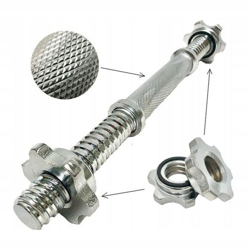 Gryf krótki do hantli gryfik sztangielka 30mm 36cm na Arena.pl