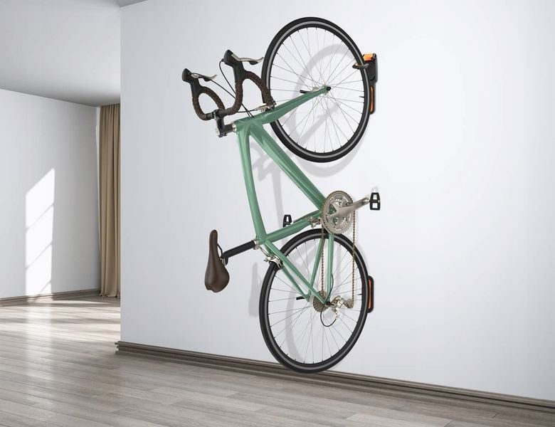 Uchwyt ścienny do roweru HAK rowerowy na ścianę do 25kg zdjęcie 3