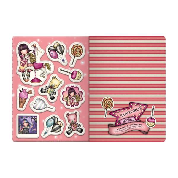 Mały Notes z Naklejkami - Gorjuss - Fairground – Carousel zdjęcie 5