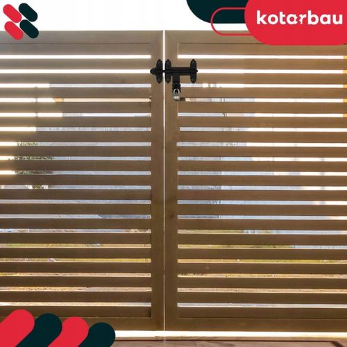 ZASUWA BRAMOWA GARAŻOWA RYGIEL BLOKADA ZAMKNIĘCIE DRZWI BRAMY CZARNA 200 MM na Arena.pl