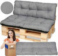Poduszki na meble z palet ławkę 120x80+120x50 stal