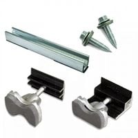 ZESTAW MONTAŻOWY NOVOTEGRA ZACISKOWY WYSOKA WYTRZYMAŁOŚĆ DACH PŁASKI