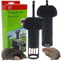 SKUTECZNA Pułapka na krety i nornice do tunelu SUPER CAT ŁAPKA NA KRETA