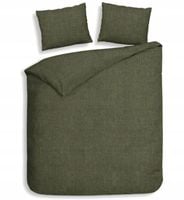 Heckett & Lane Franela Hunter Green 100% bawełniana flanela - 260 x 200cm