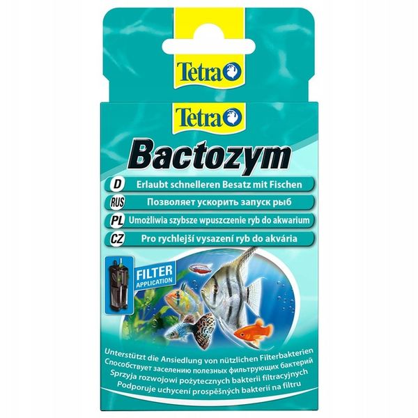 Tetra Bactozym Enzymy dla bakterii 10 kapsułek zdjęcie 3