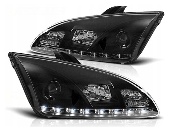 FORD FOCUS 2 II 04-08R DAYLIGHT LED BLACK zdjęcie 1