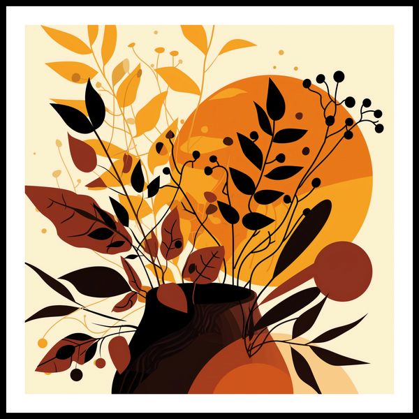 Plakat 60x60cm Bukiet Owoców zdjęcie 3