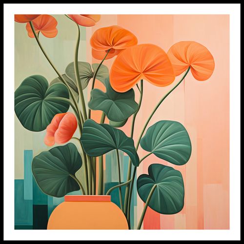 Plakat 60x60cm Kwiatowa Harmonia na Arena.pl