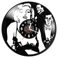 Zegar ścienny z płyty winylowej Marilyn Monroe 1700.14