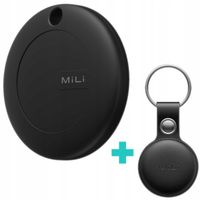 Lokalizator GPS MiTag Bluetooth iOS MiLi + Etui Brelok Pasuje do AirTag