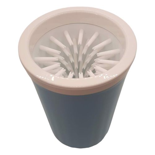 czyścik do łap psa kubek silikonowy niebiesk na Arena.pl