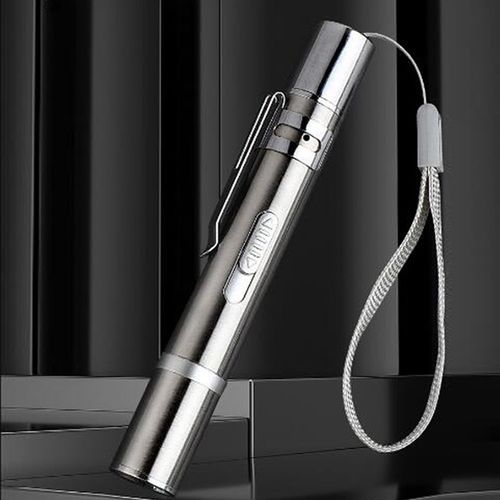 LASER WSKAŹNIK LASEROWY LATARKA ZABAWKA KOTA Ładowany przes USB Laser UV na Arena.pl