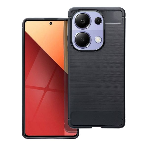 Futerał CARBON do XIAOMI Redmi Note 13 Pro 4G czarny zdjęcie 1