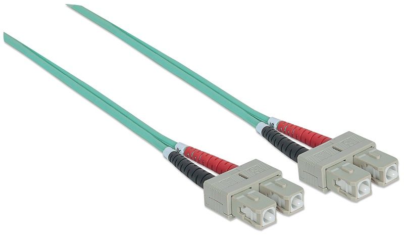 PATCH FIBER TECHLY SC/SC DUPLEX 50/125 5M OM3 MULTIMODE 027940 zdjęcie 2