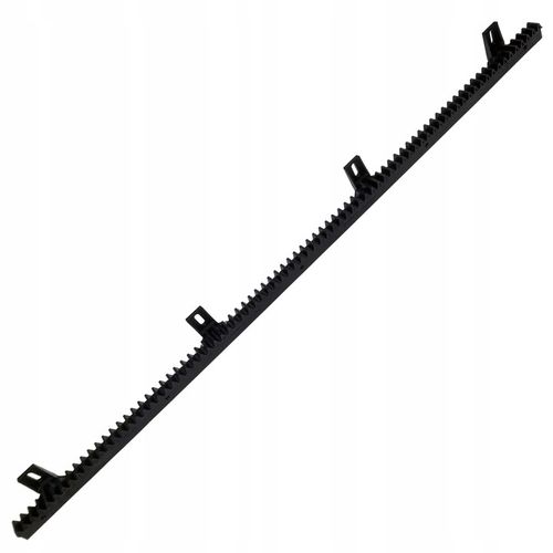 Listwa zębata do bramy przesuwnej szyna stalowy rdzeń 300kg nylon na Arena.pl